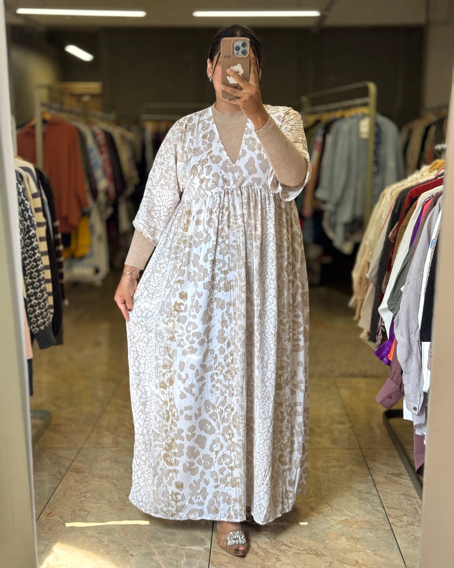 Wild Elegance Maxi Dress (with inner)