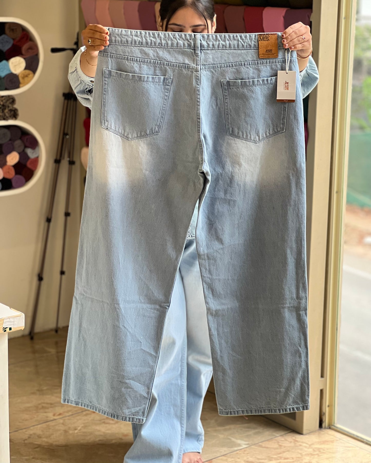 Plus size jeans