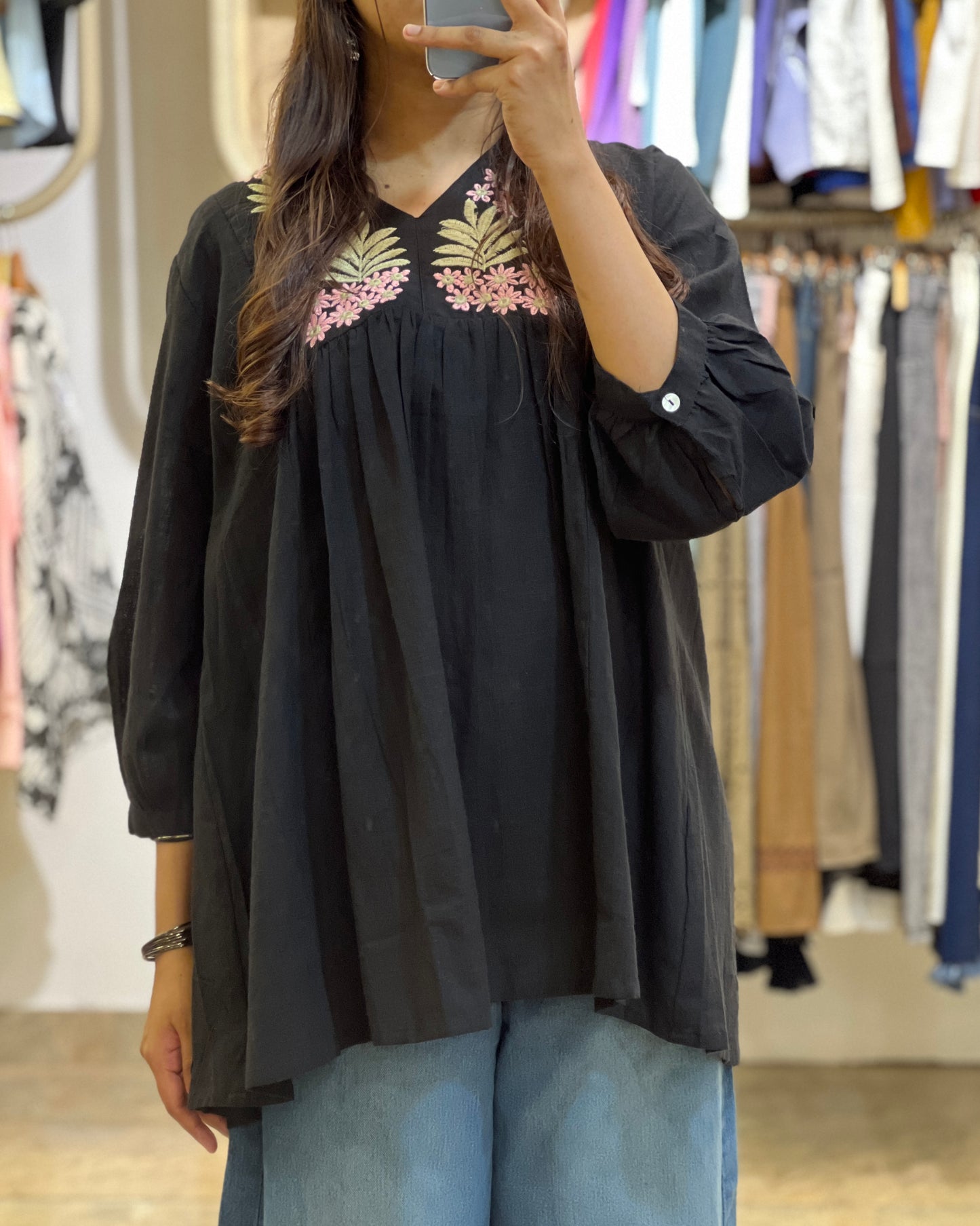 women black short top