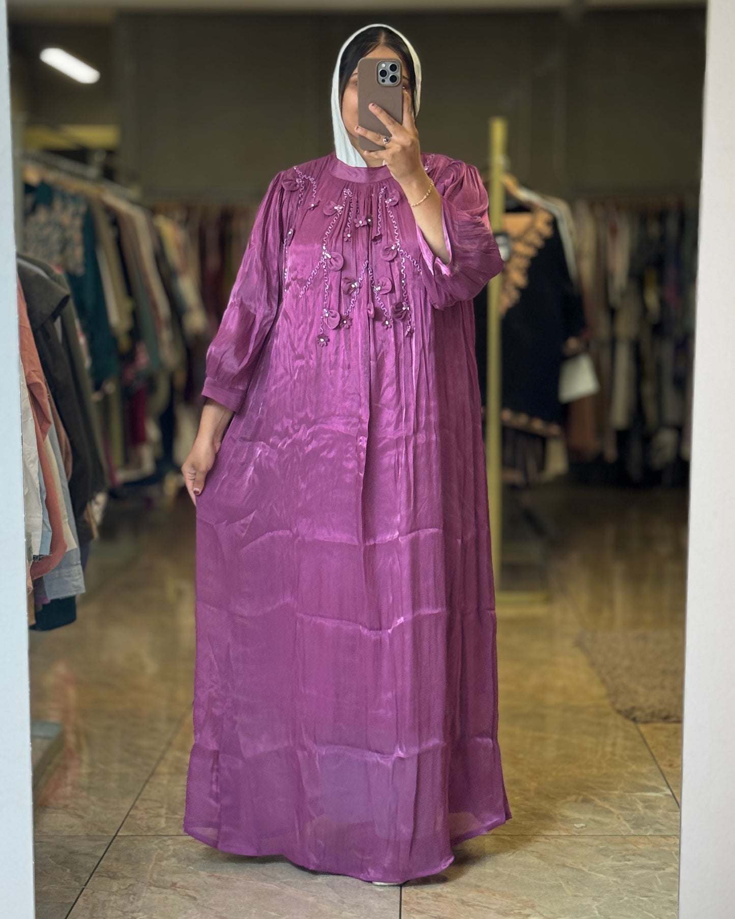 4xl shimmer gown