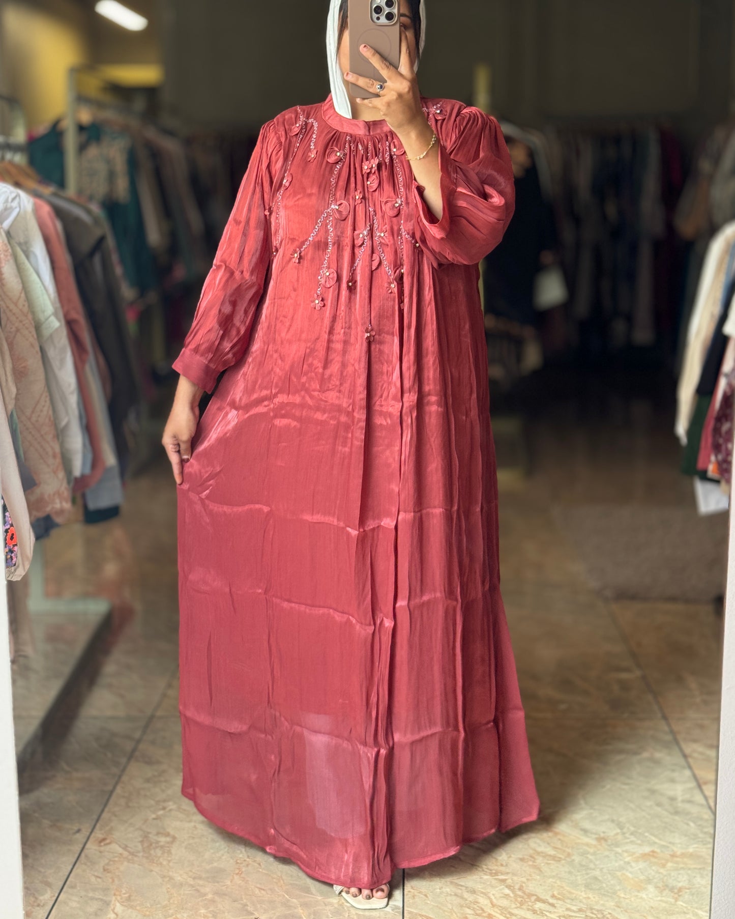 4xl shimmer gown