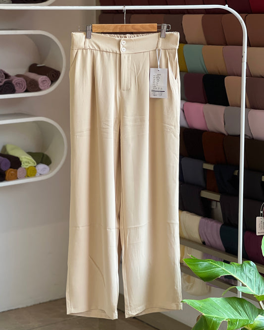 Women’s imported beige Korean pant