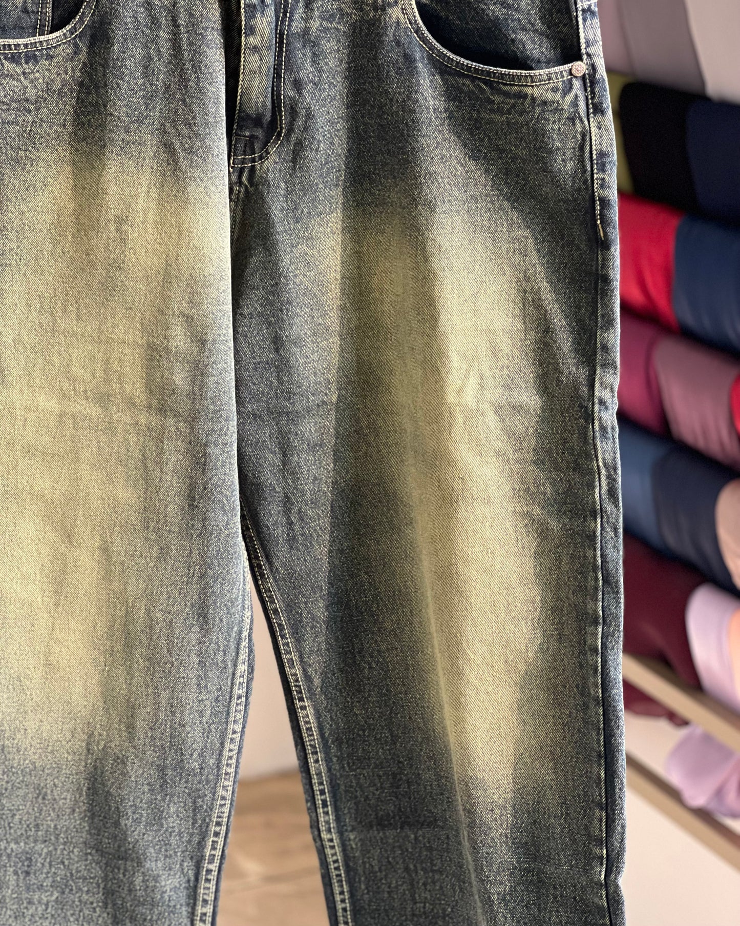 Plus size straight fit jean