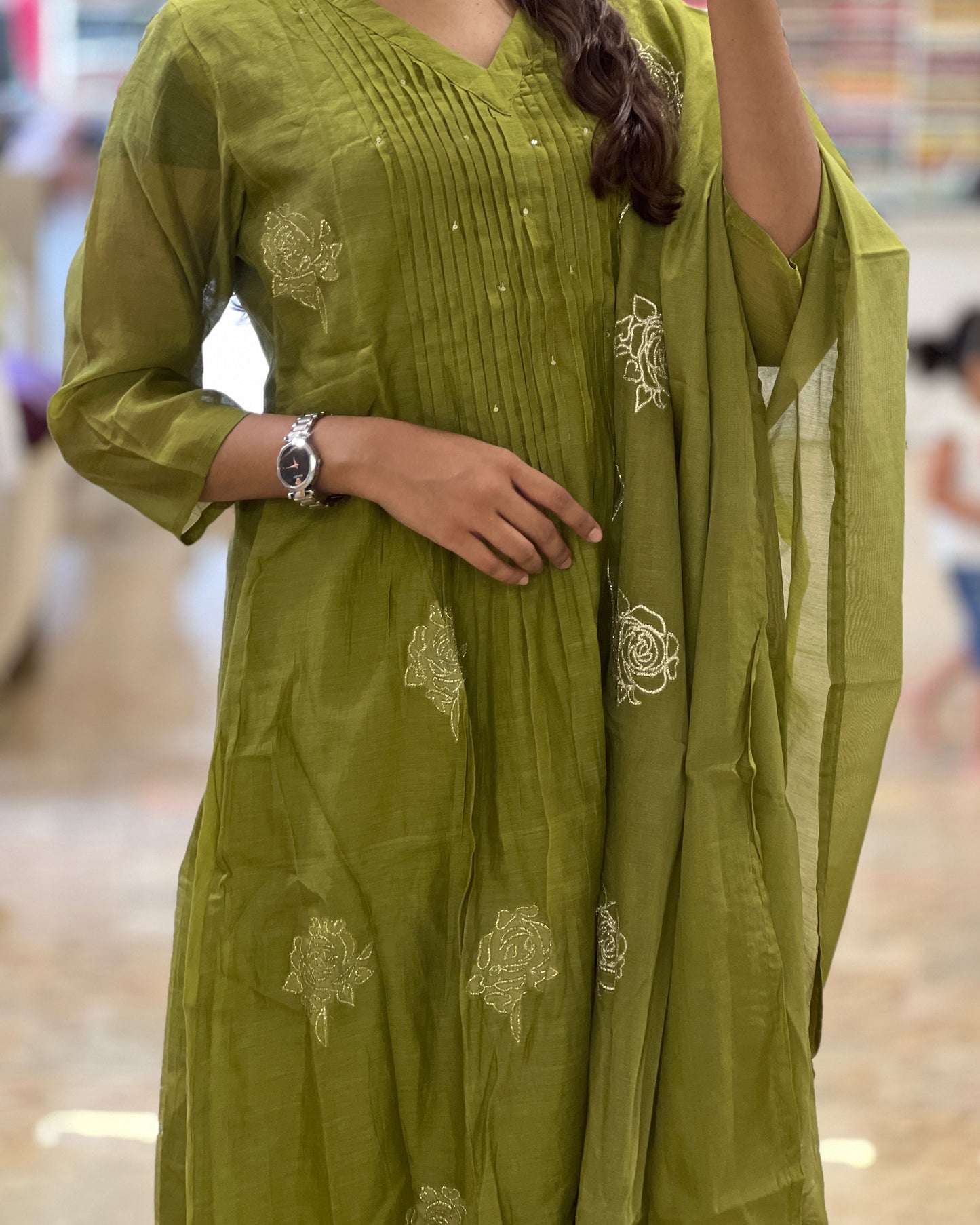 Tela by ash women Anarkali salwar set