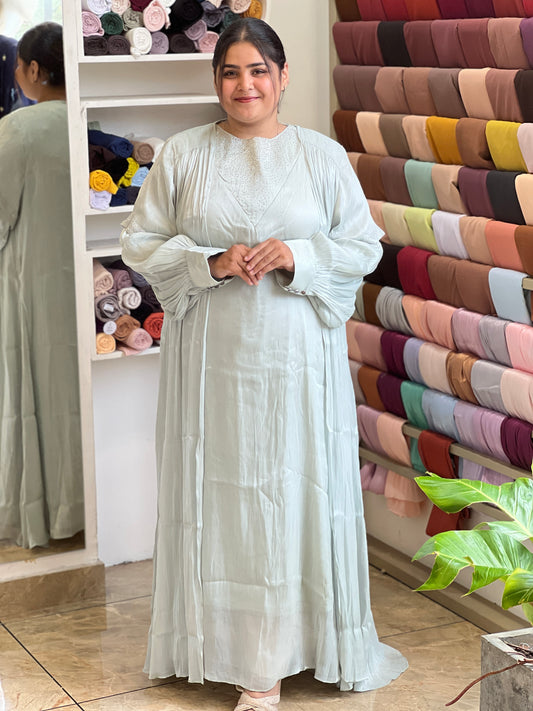 Plus size party wear gown