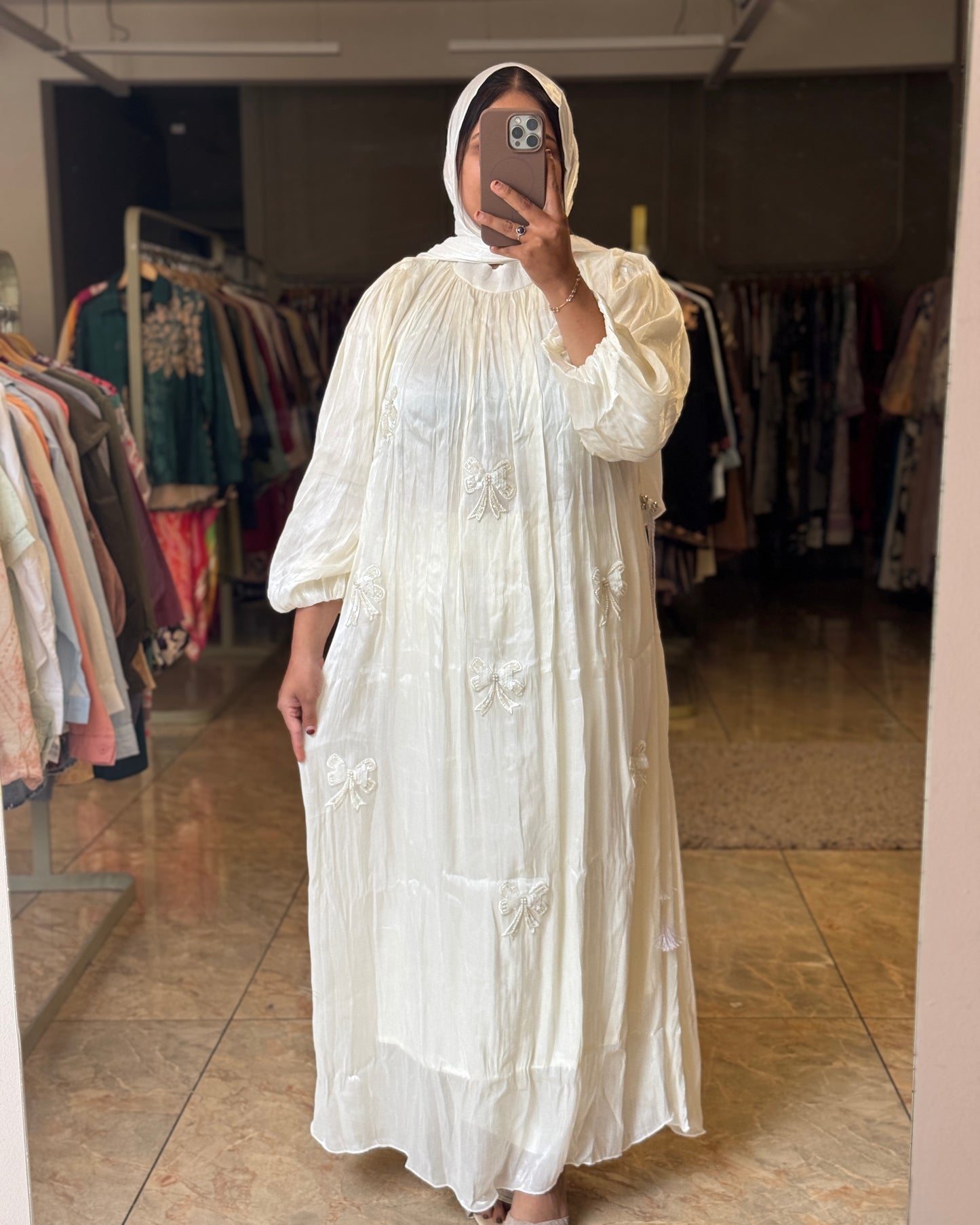 2xl shimmer gowns