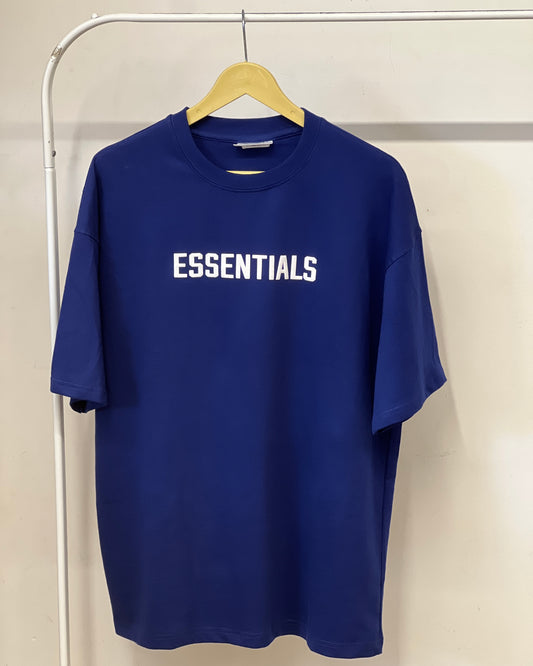 Tela by ash unisex navy blue five sleeve T-shirt