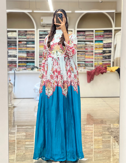 Tela by ash women party wear gown