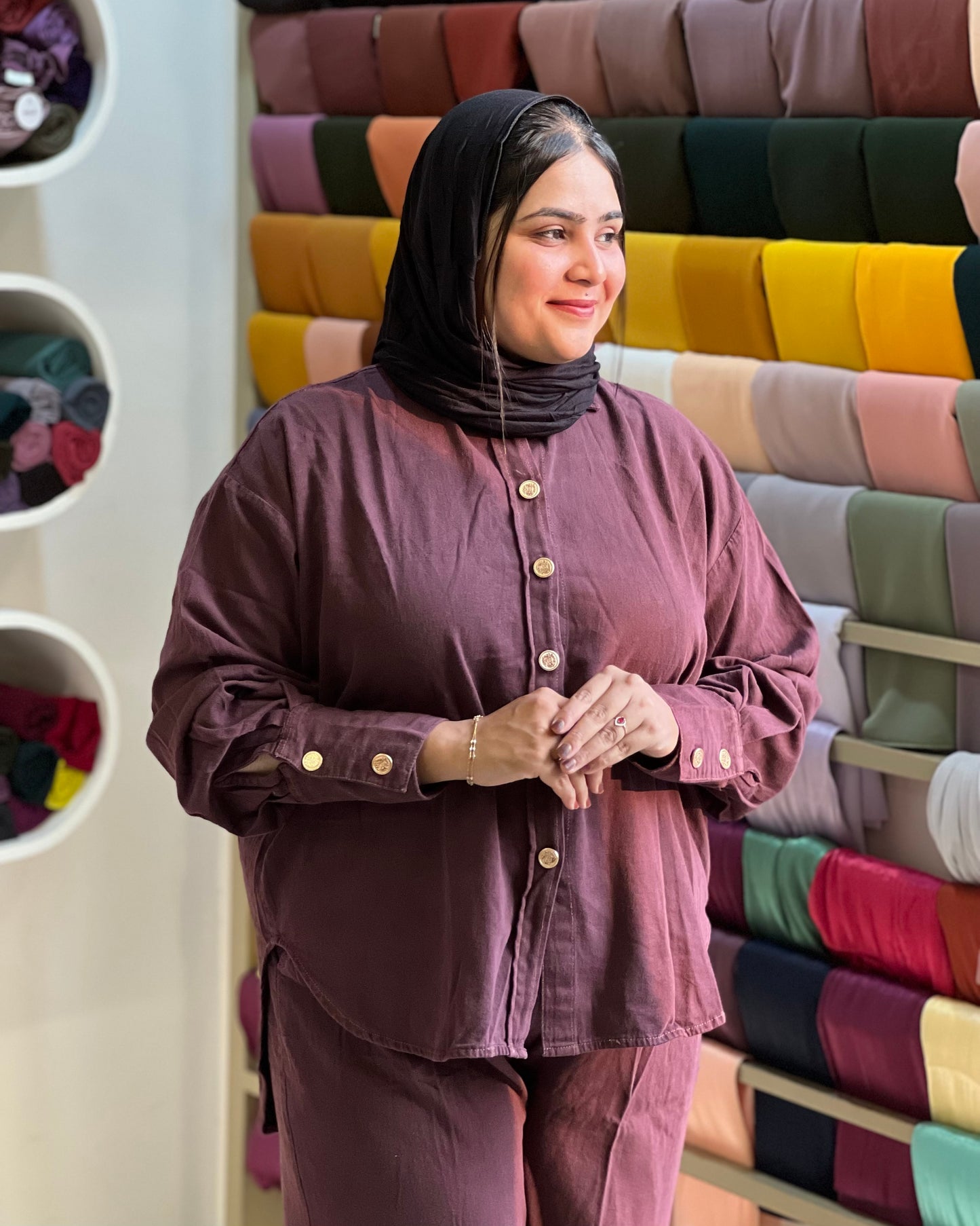 Classic plus size cordset