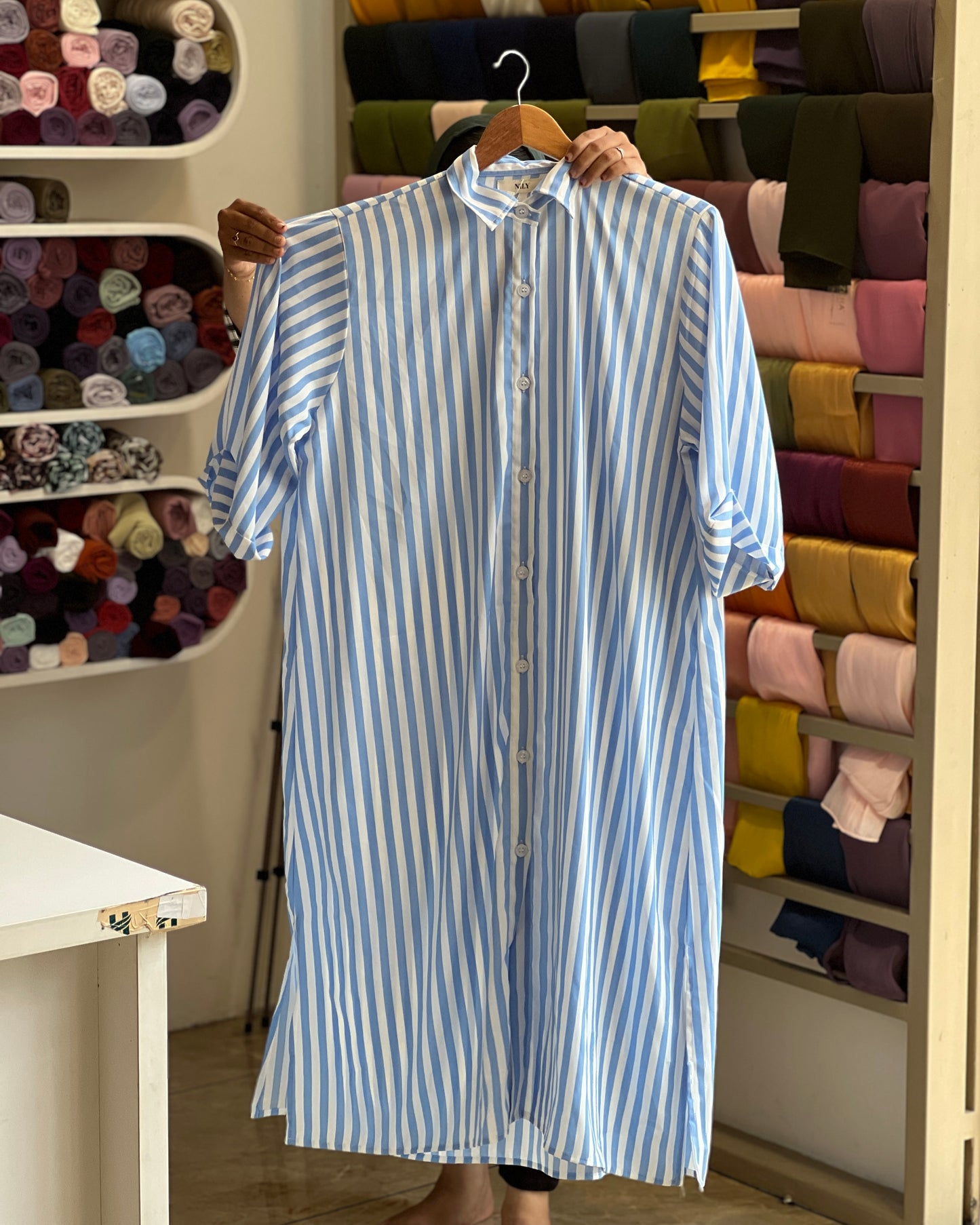 Plus size long shirt