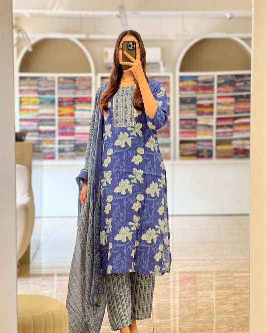 Tela by ash women printed cotton set