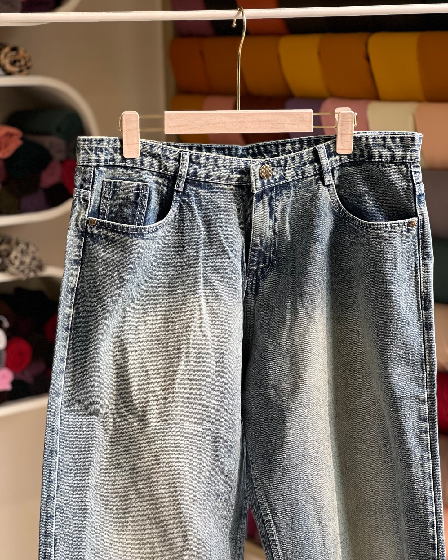 Plus size straight fit jean