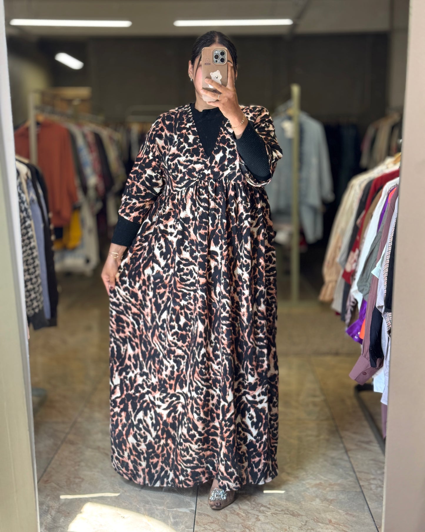 Wild Elegance Maxi Dress (with inner)