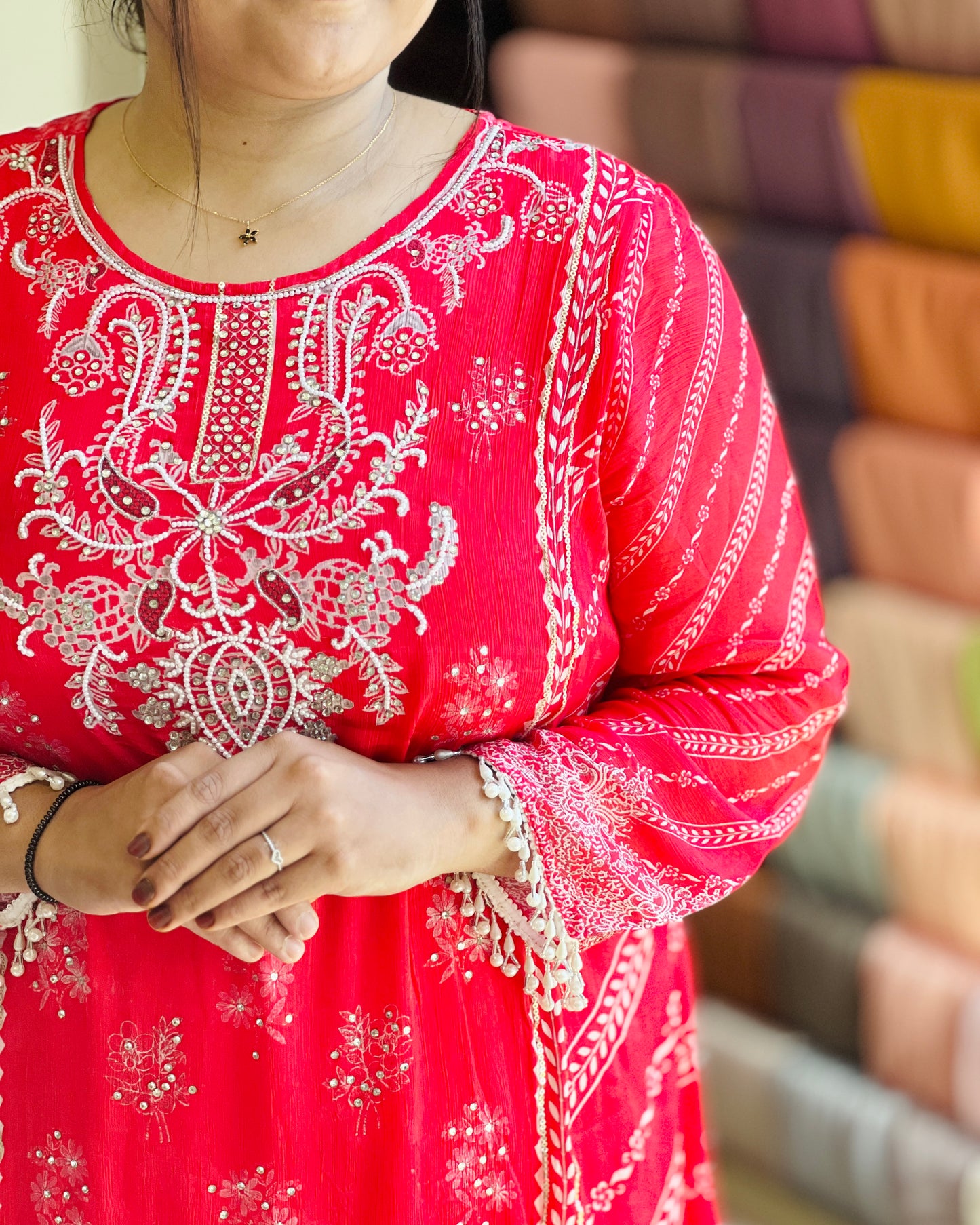 Pakistani partywear salwar