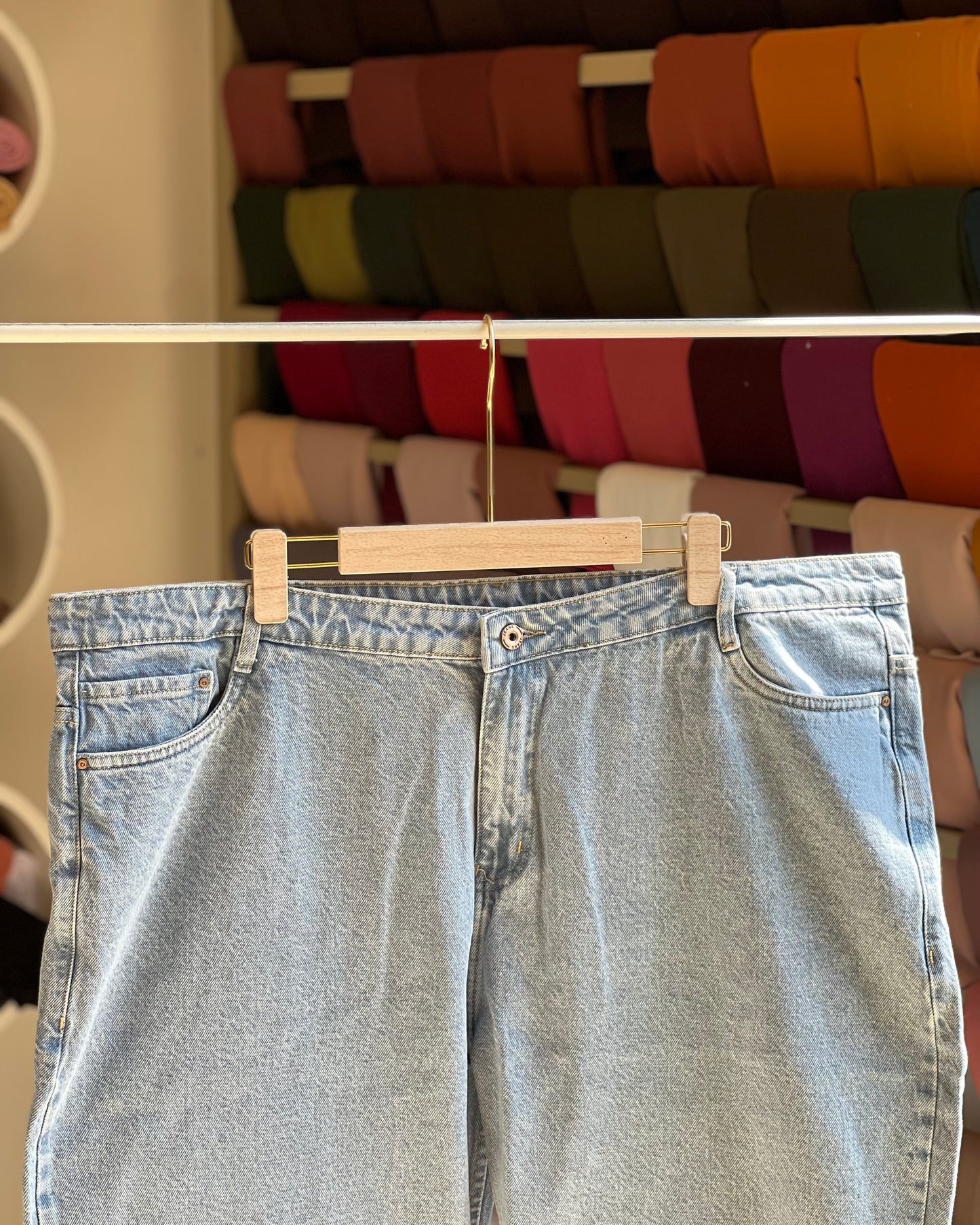 Plus size jeans
