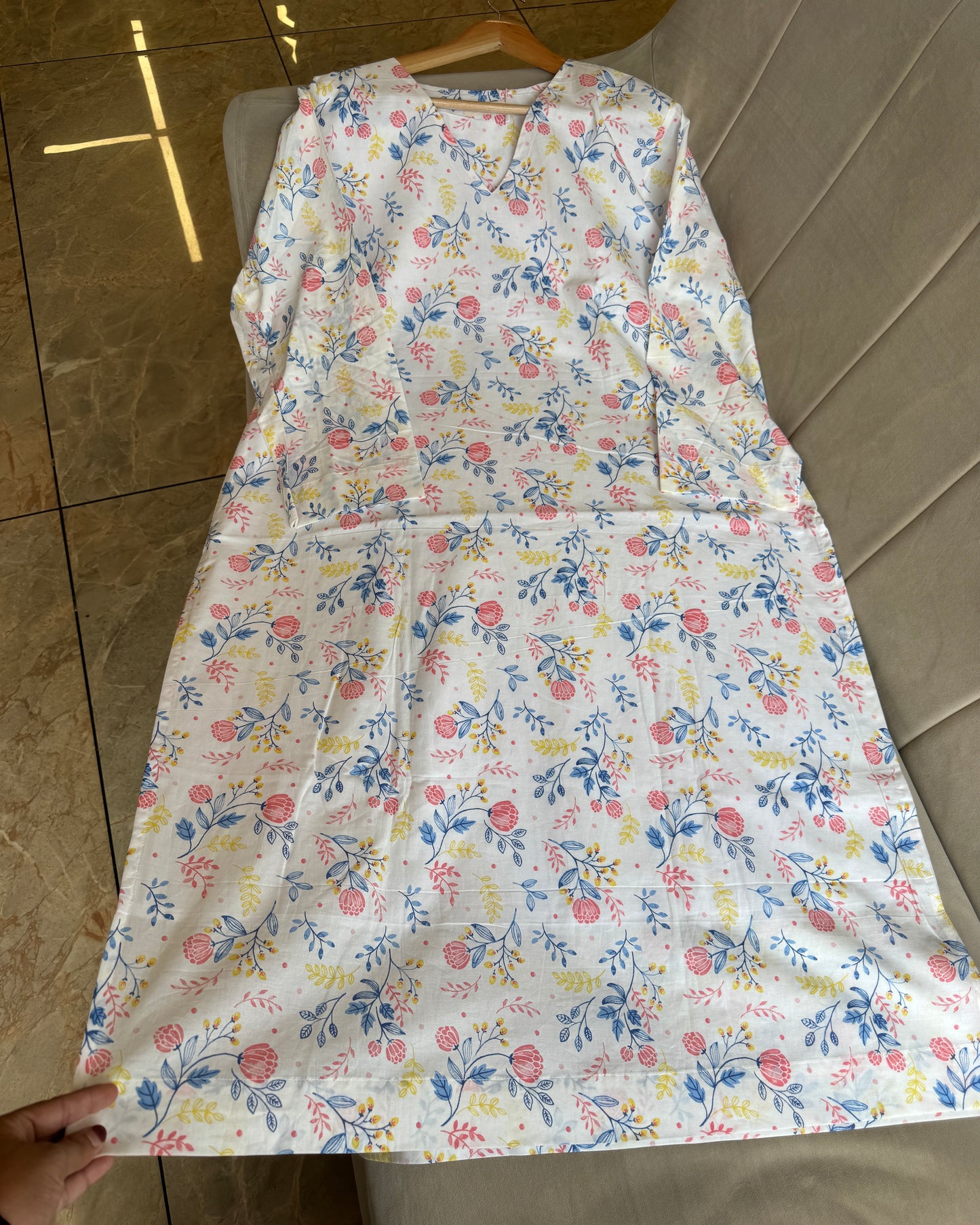 5xl cotton kurthi