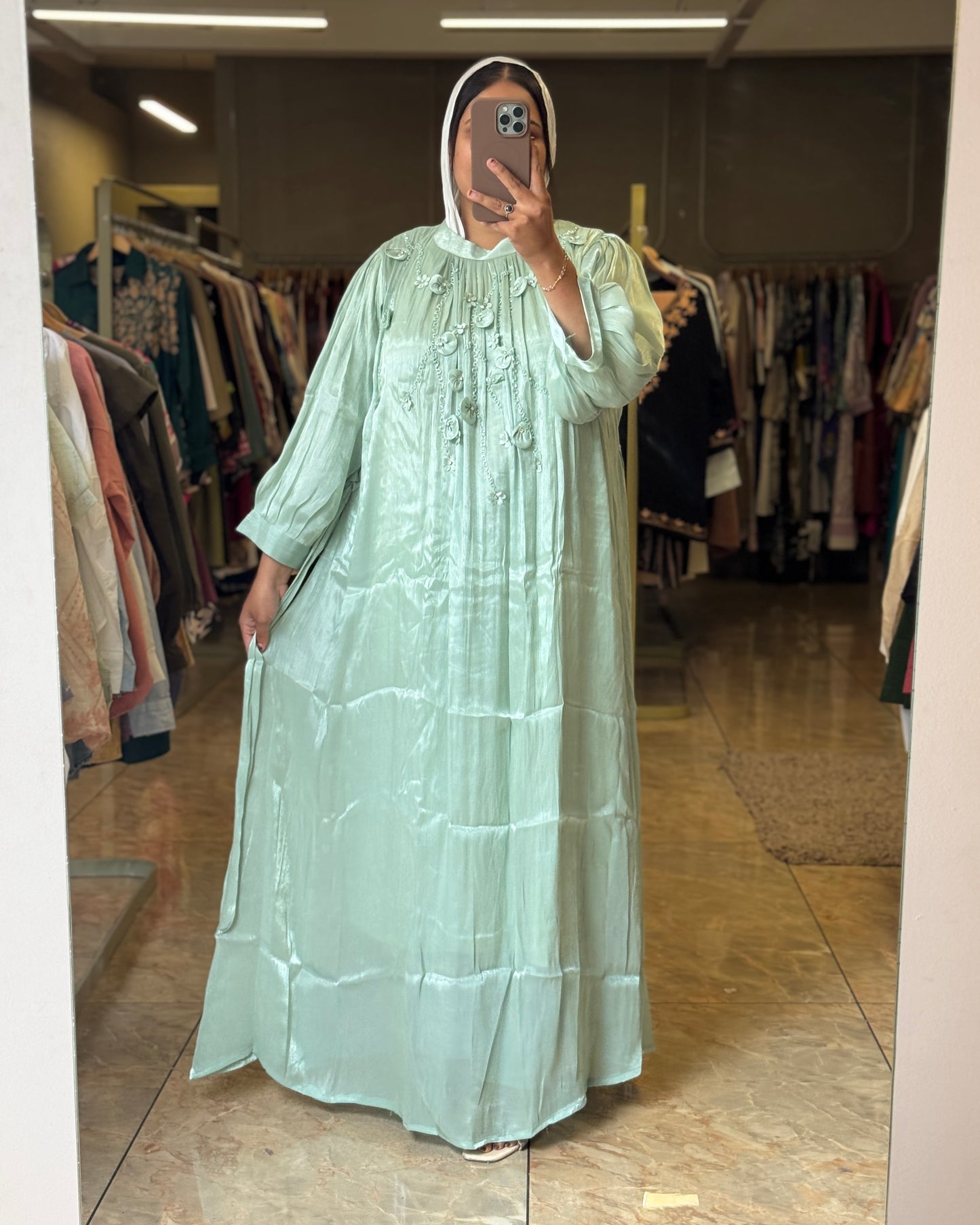 4xl shimmer gown