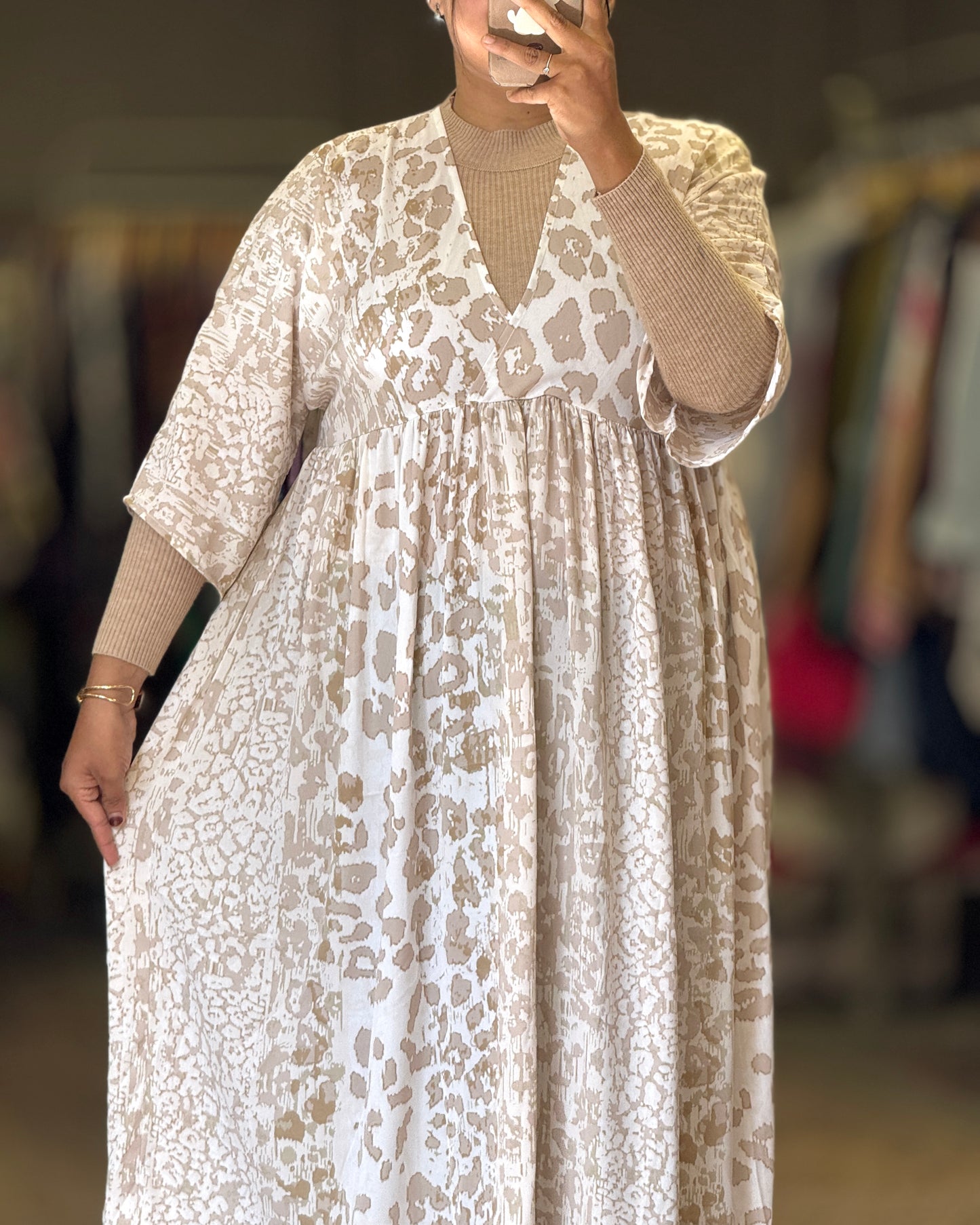 Wild Elegance Maxi Dress (with inner)