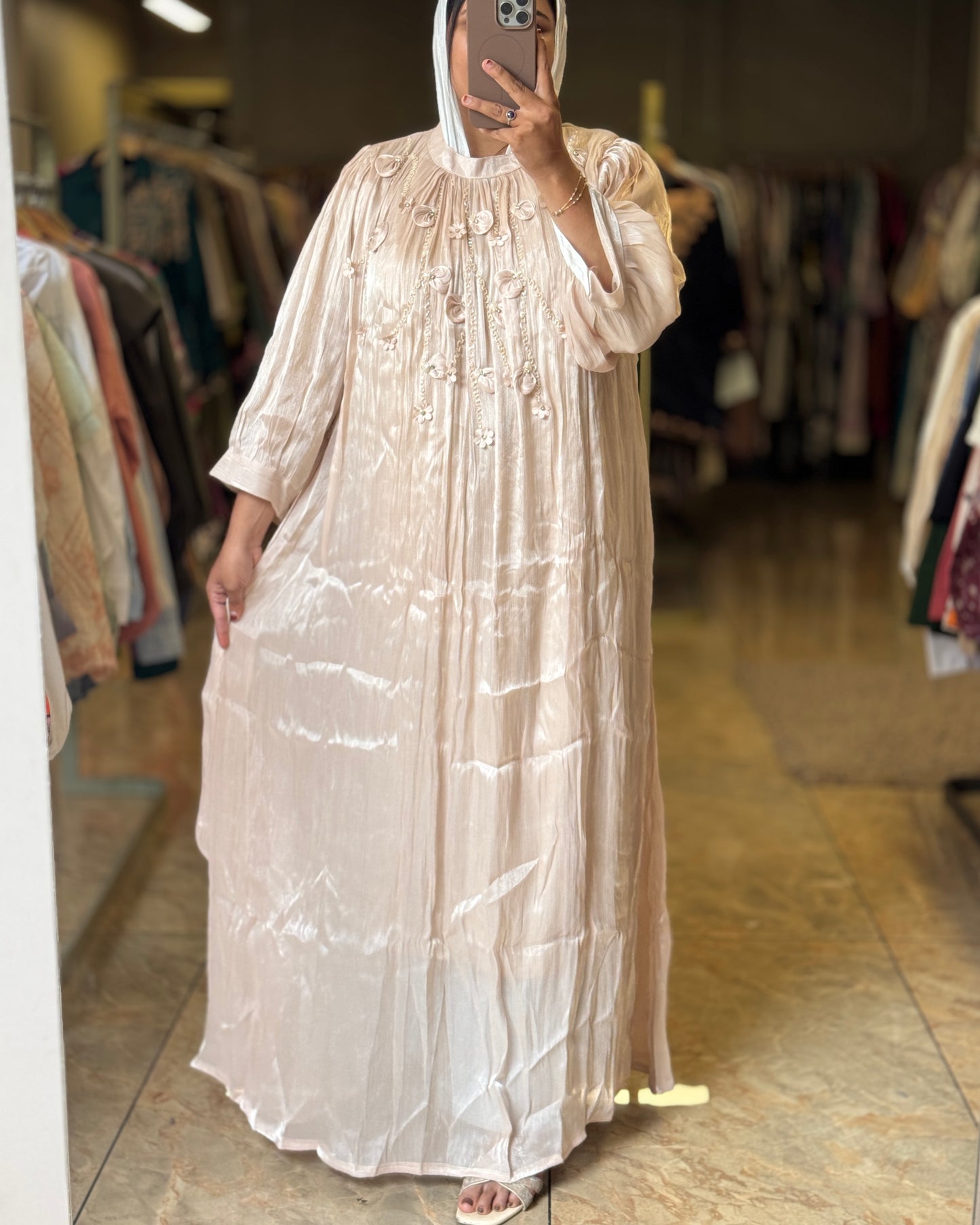 4xl shimmer gown