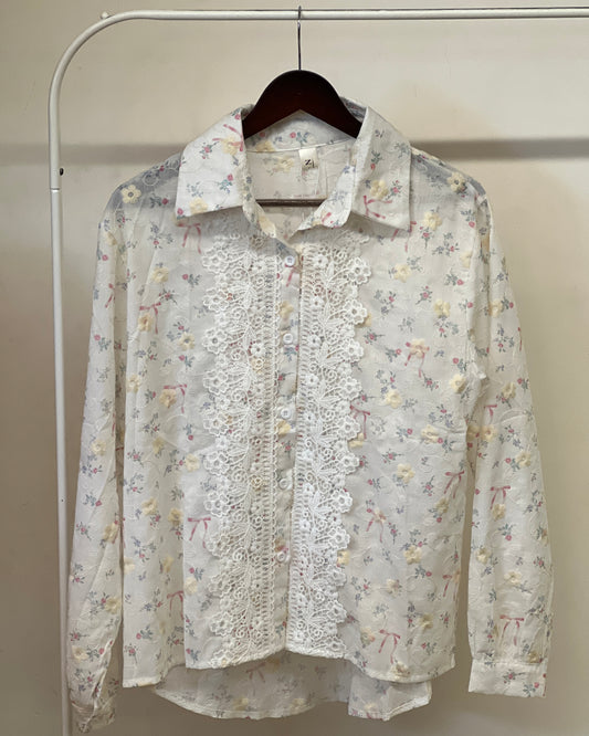 Tela by ash women imported floral shirt