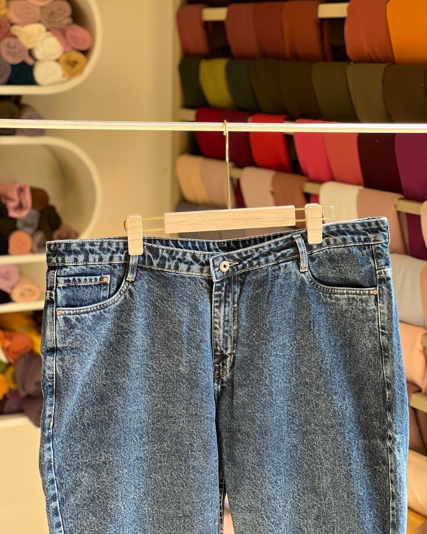 Plus size jeans