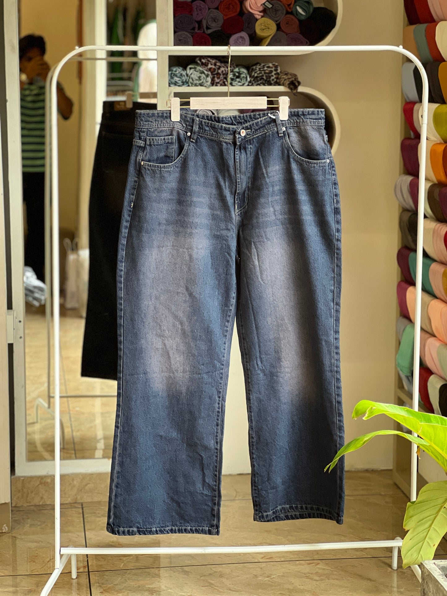 Super baggy plus size jeans