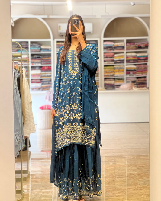 Tela by ash women premium party wear salwar