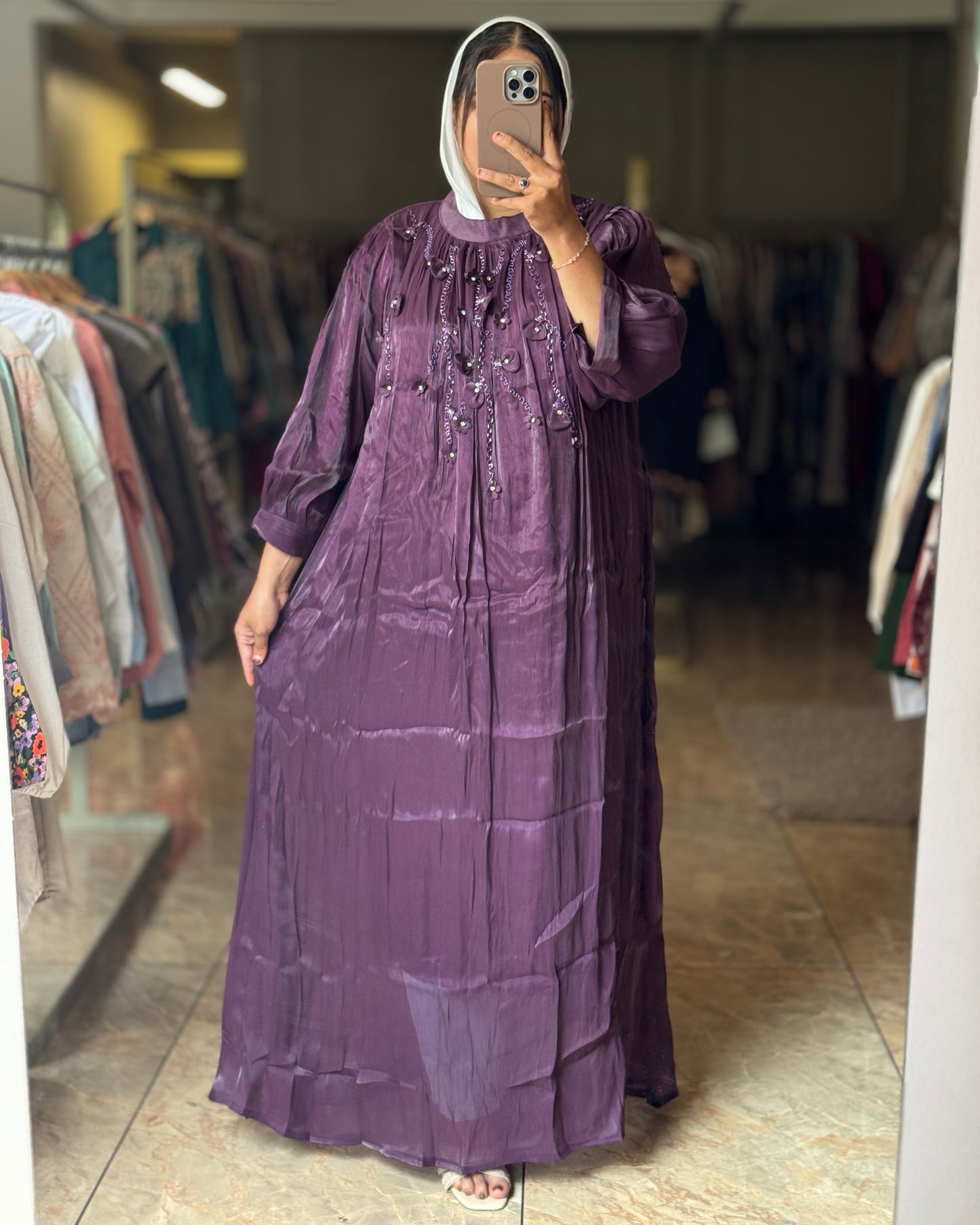 4xl shimmer gown