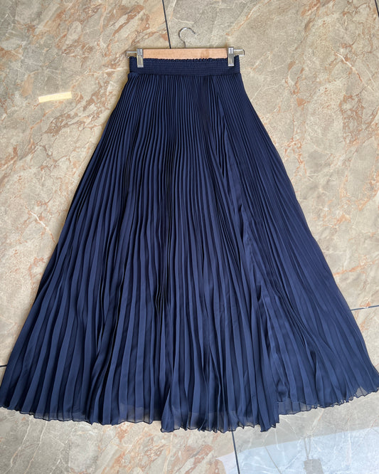 Tela by ash women flared pleated skirt