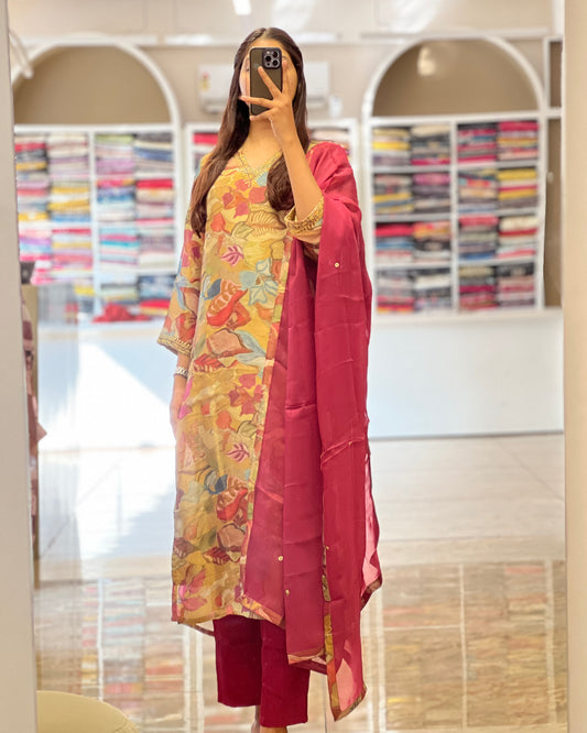 Tela by ash women shimmer salwar set