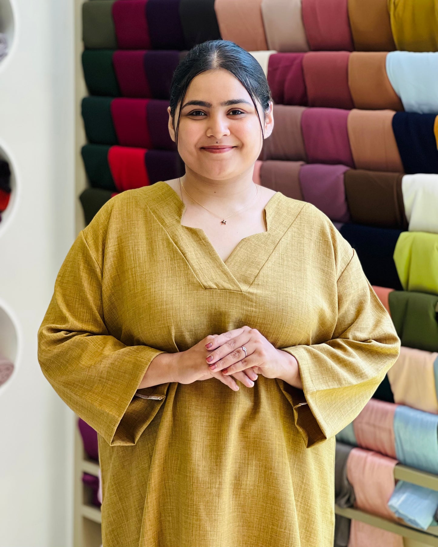 Linen cordset