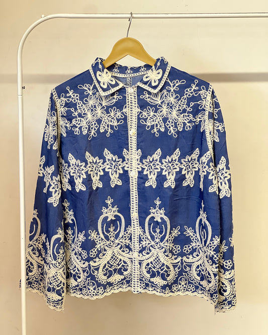 Tela by ash women embroidered shirt