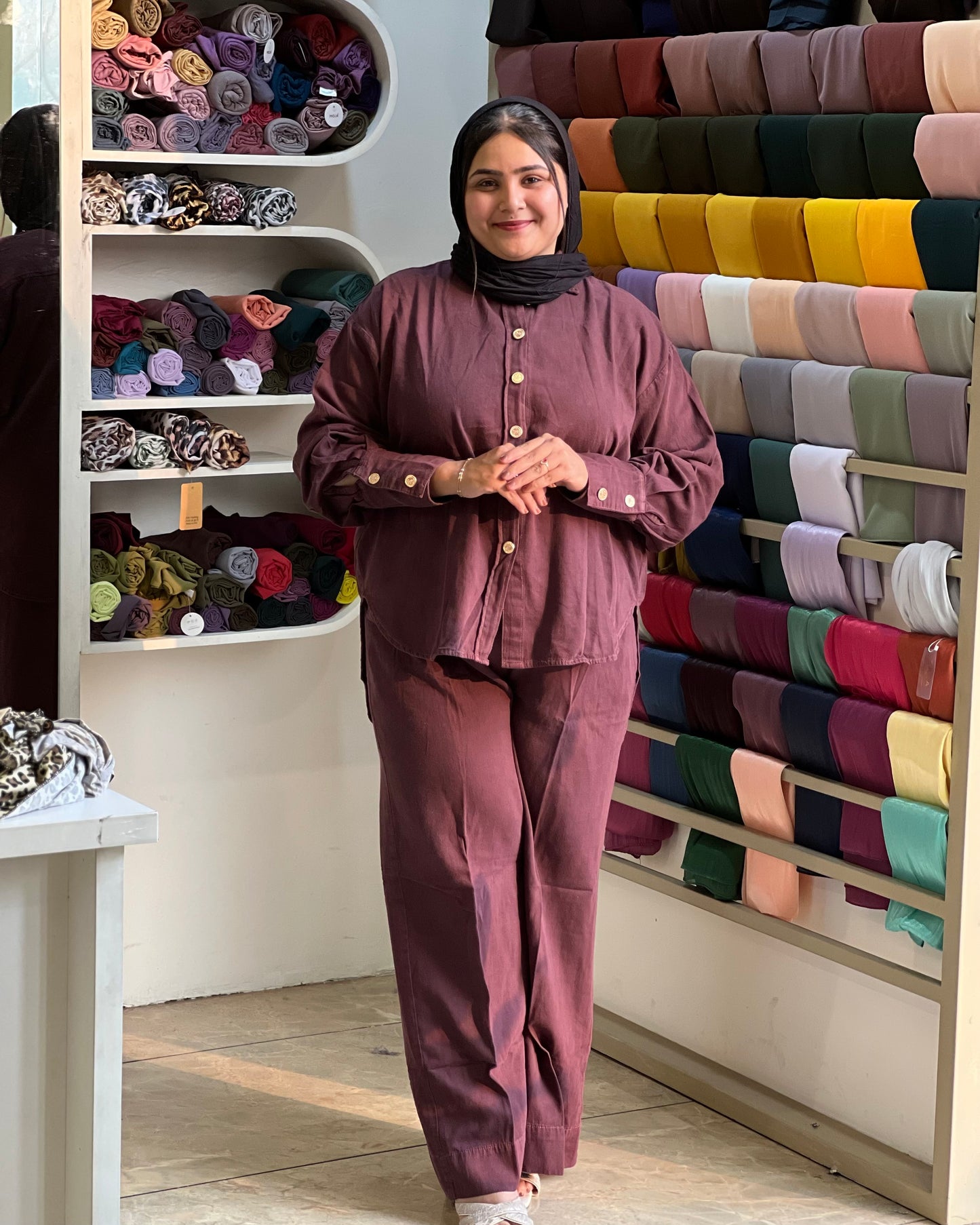 Classic plus size cordset