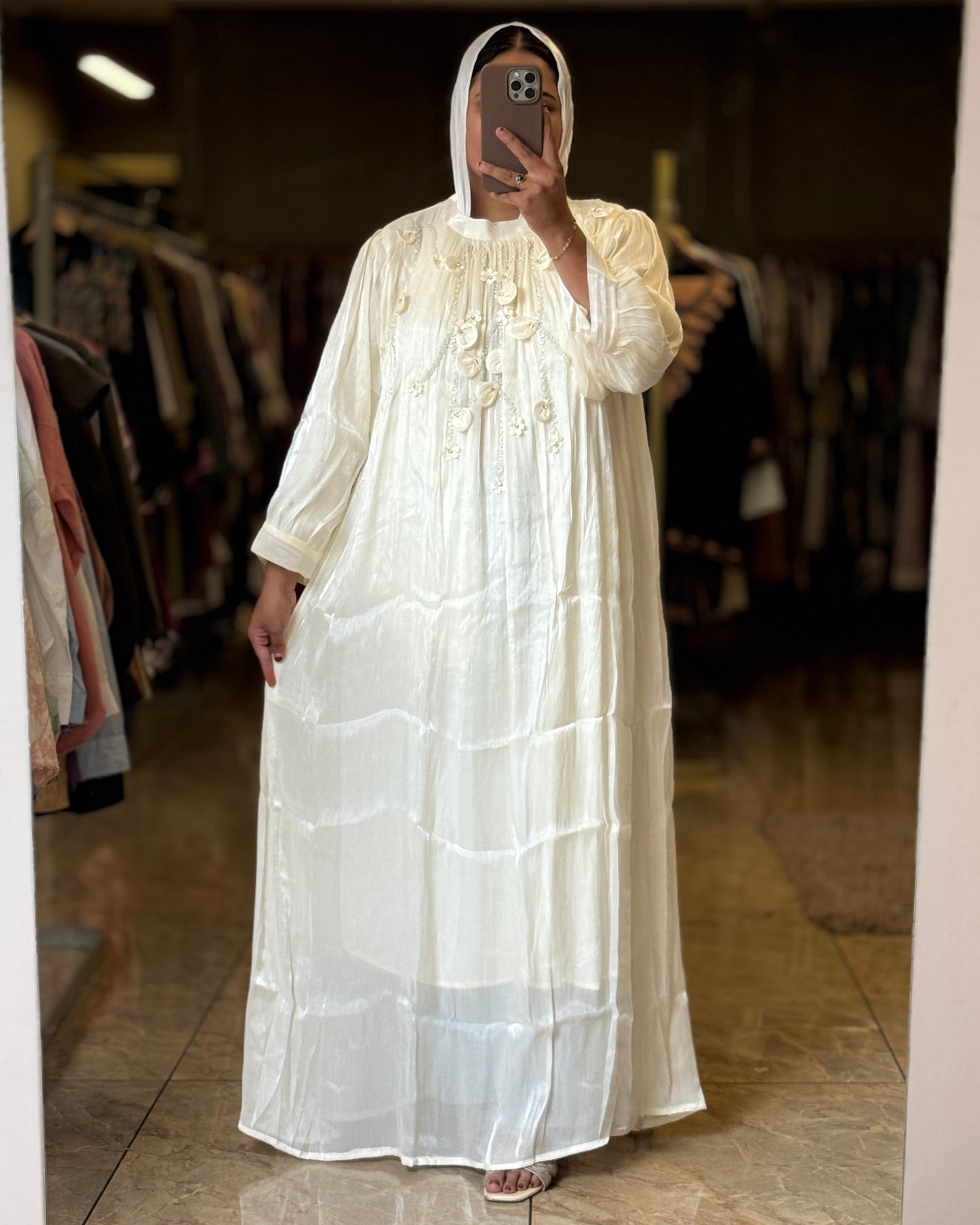 4xl shimmer gown