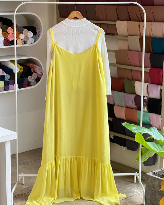 Tela by ash women yellow pinafore