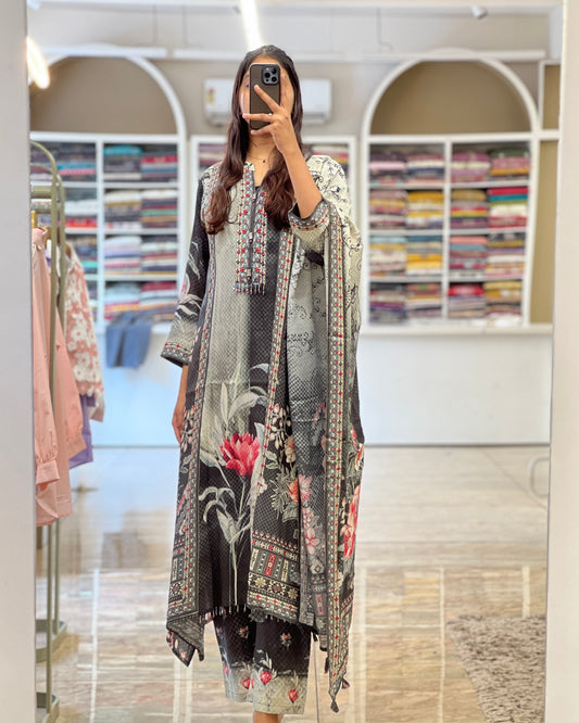 Tela by ash women muslin salwar suit