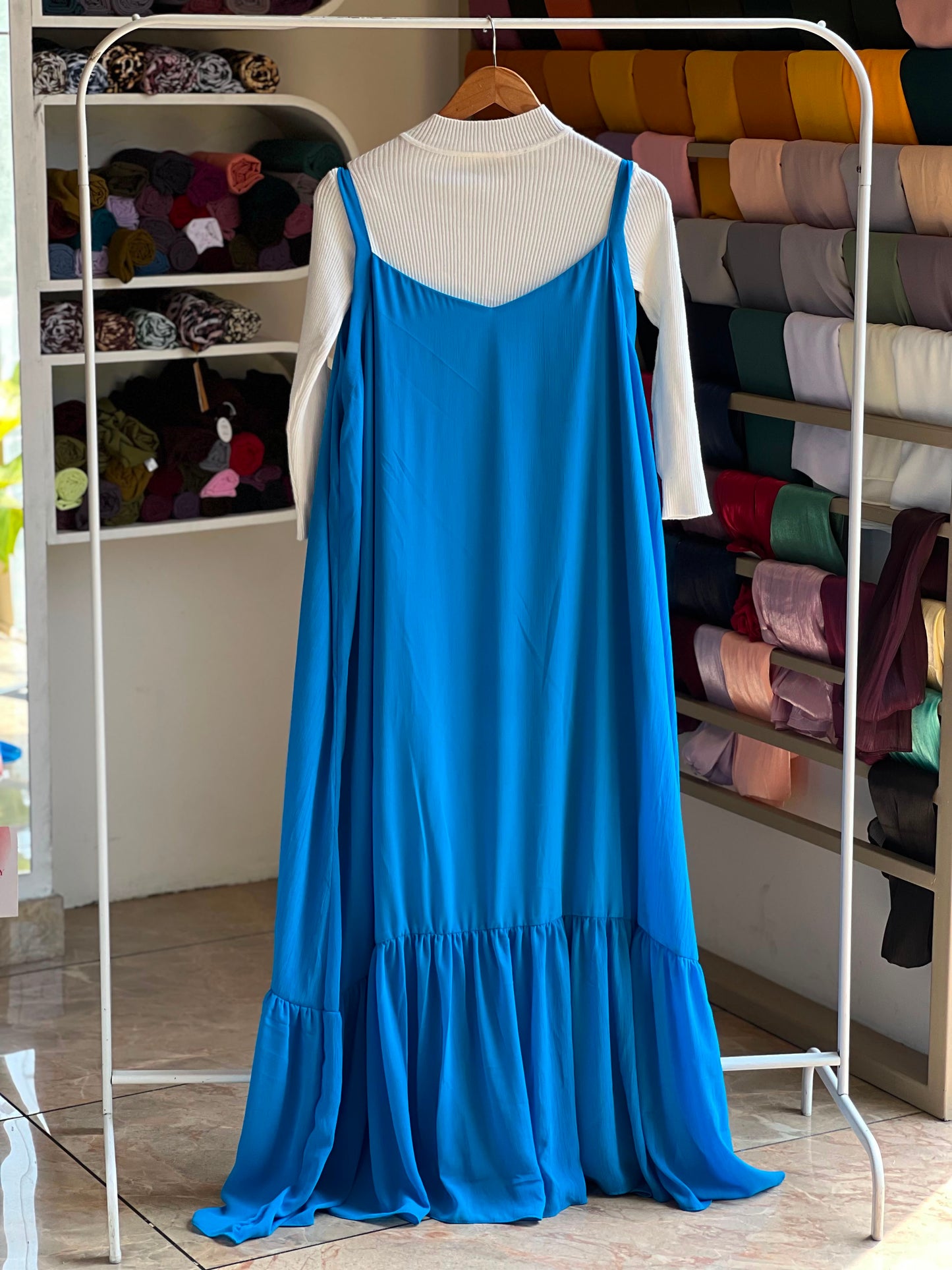 Romper with imported inner