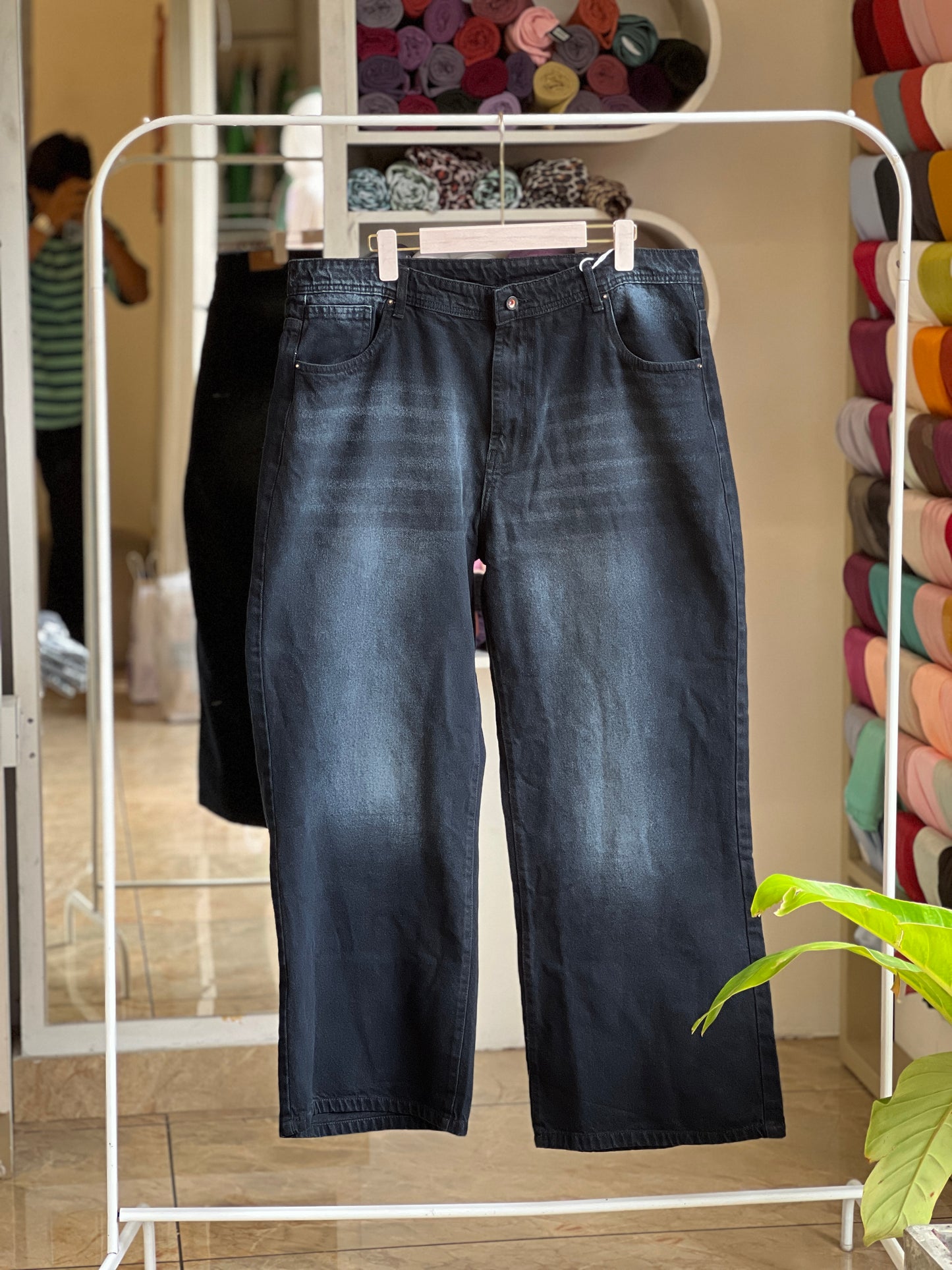 Super baggy plus size jeans