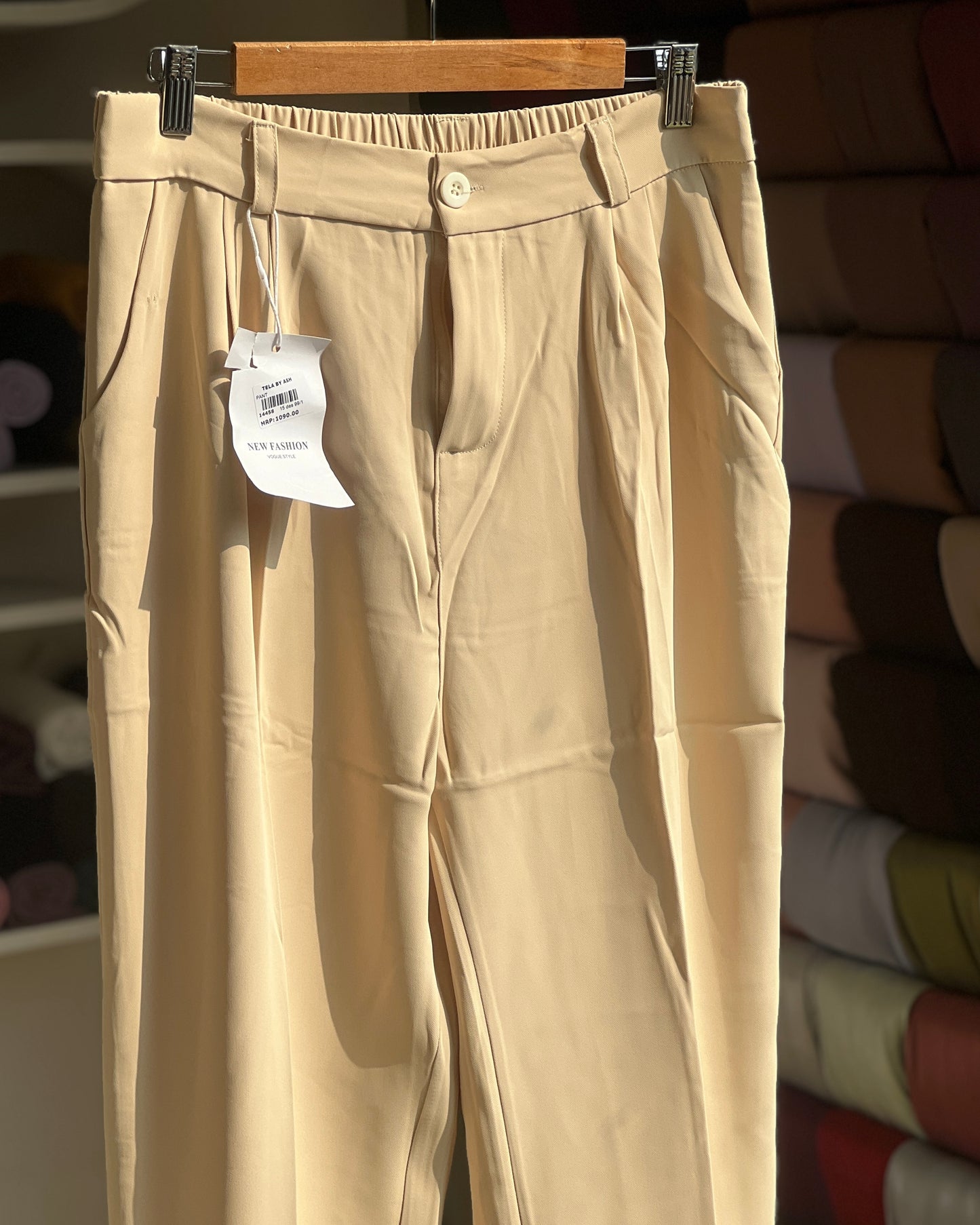 Korean momfit pants