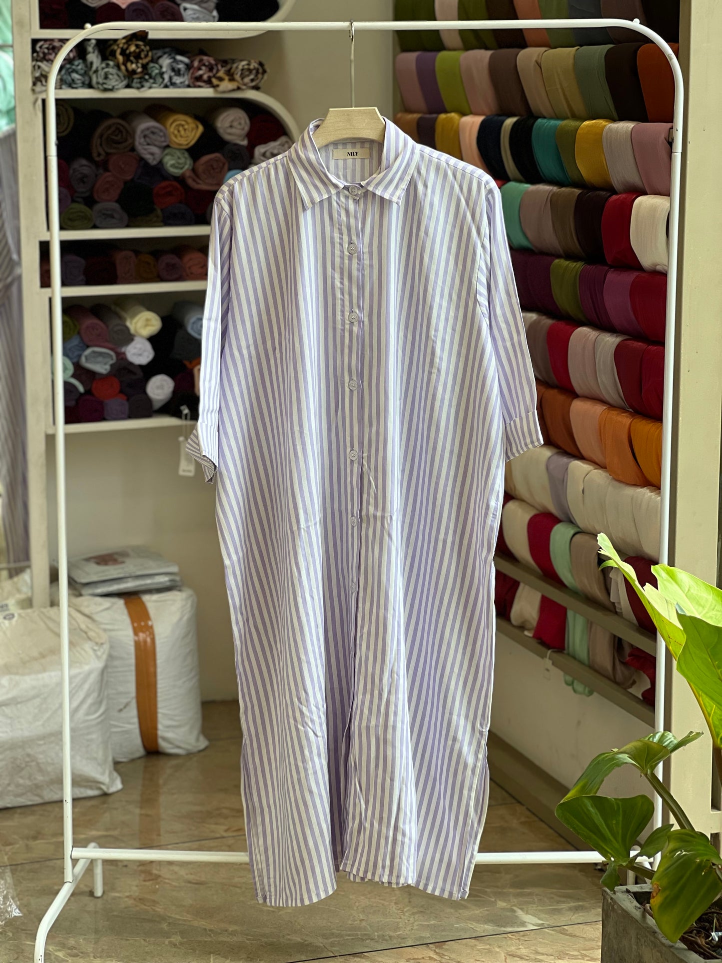 Plus size long shirt