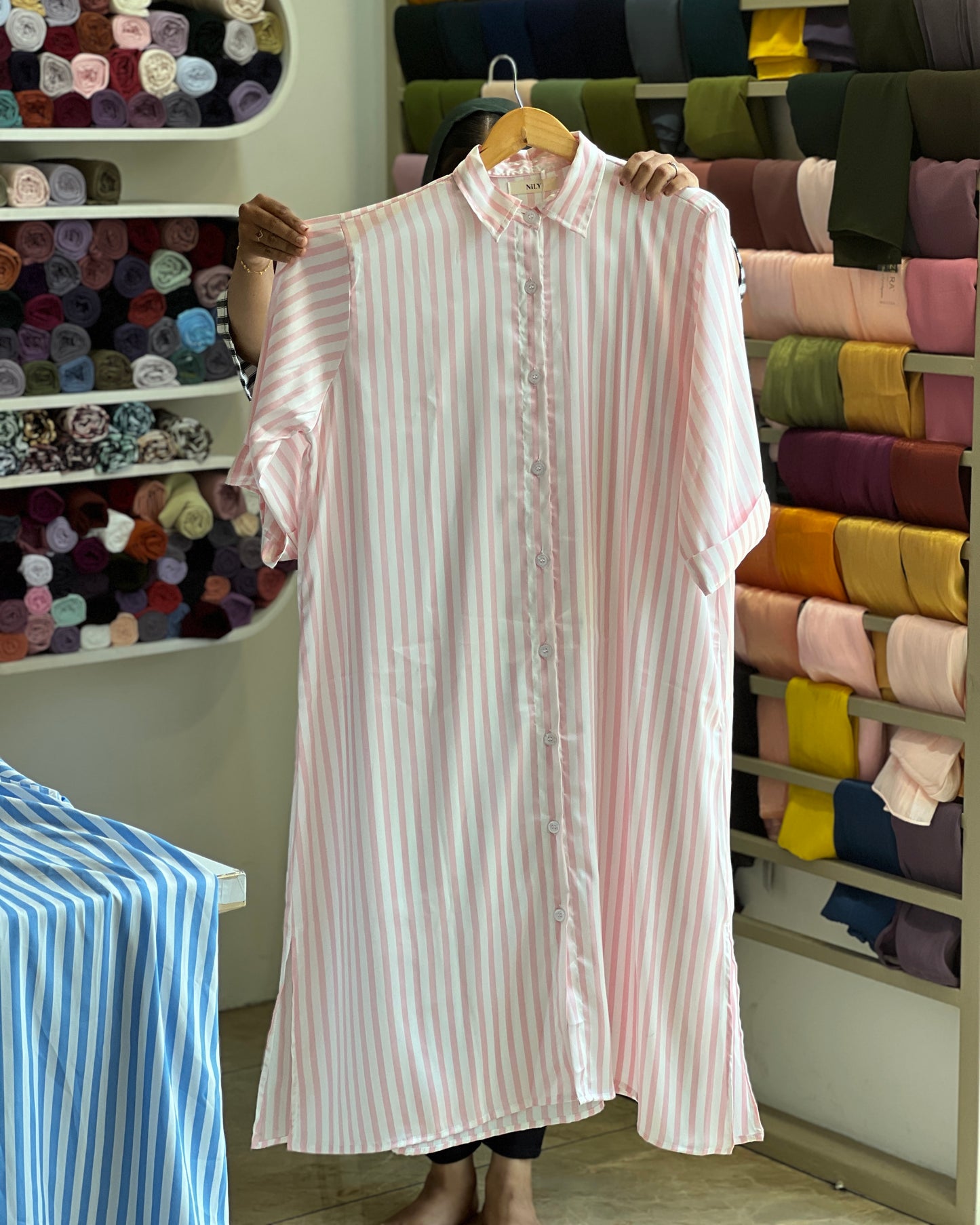 Plus size long shirt