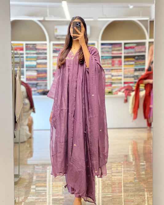 Tela by ash women mul chanderi salwar