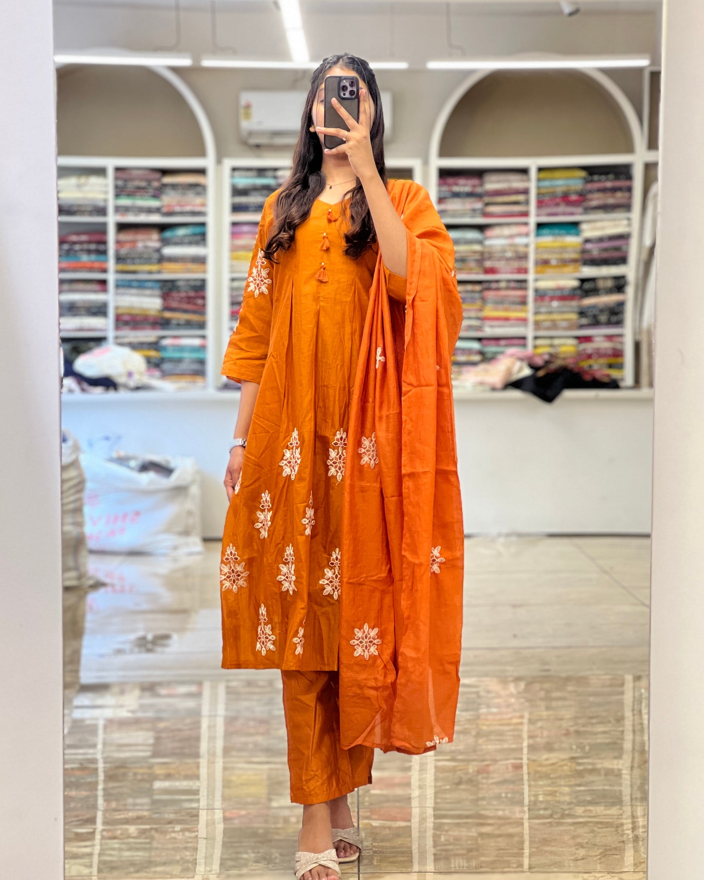 Tela by ash women mul chanderi