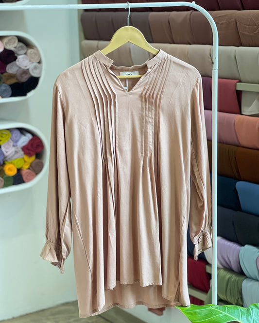 Tela by ash women pleated tunic top
