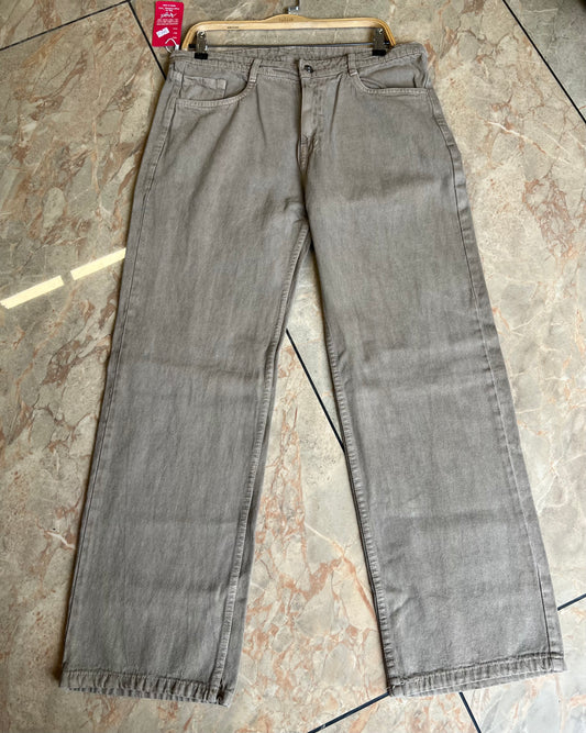 Tela by ash women grey straight fit jean