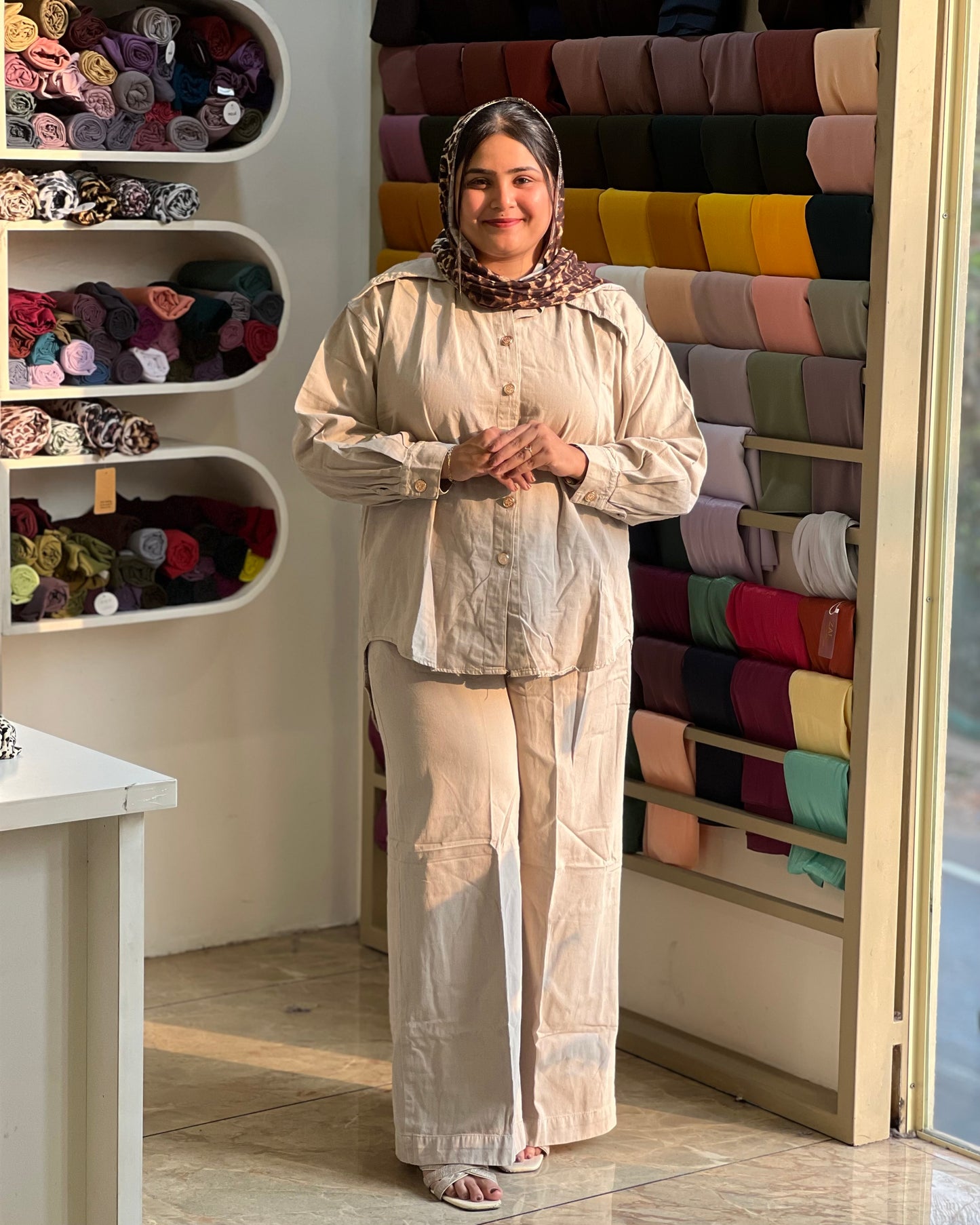 Classic plus size cordset