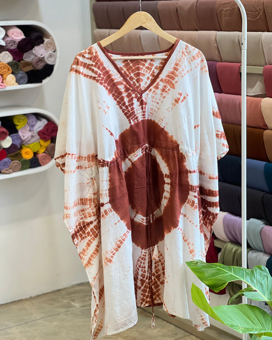Tela by ash women tie dye kafthan