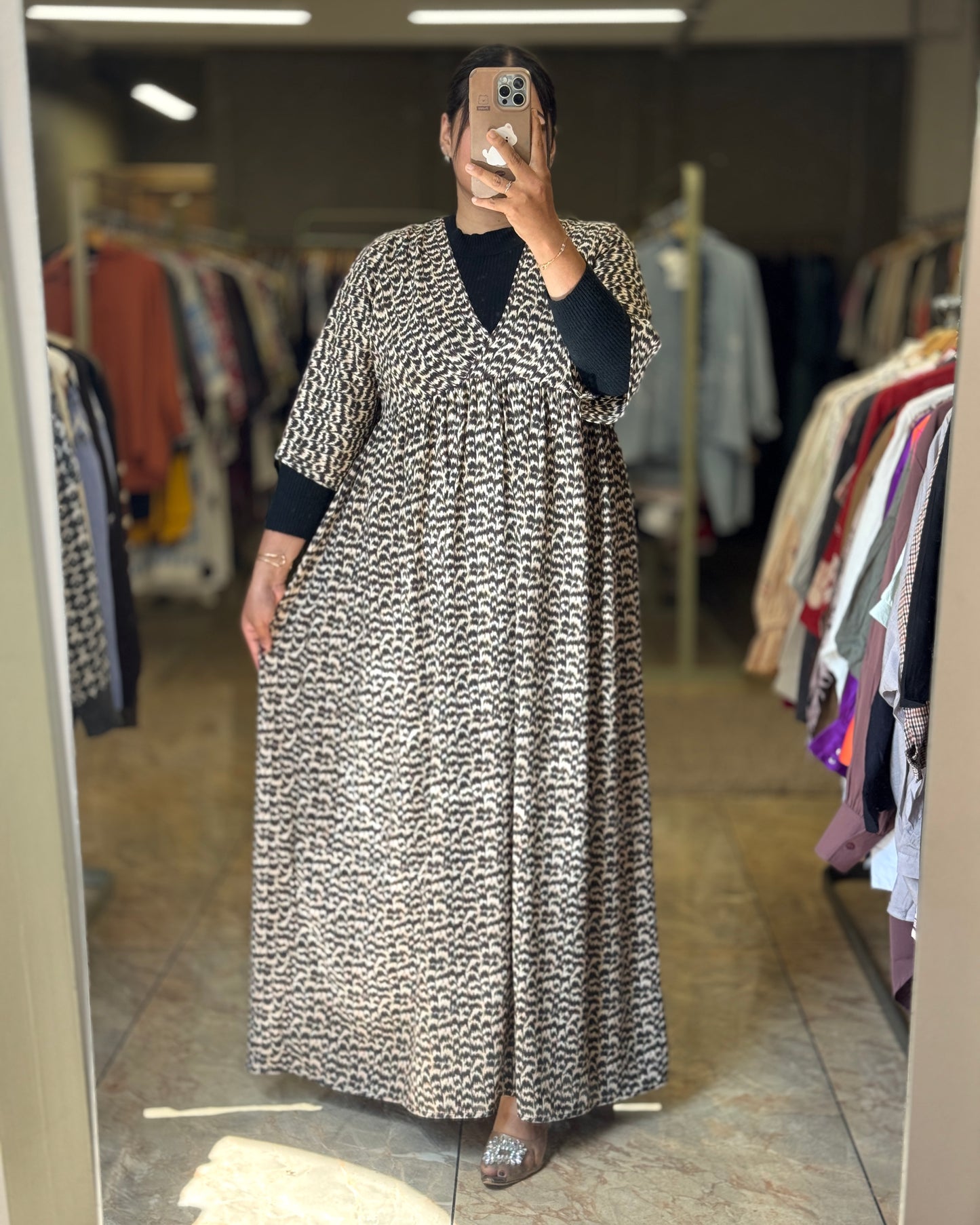 Wild Elegance Maxi Dress (with inner)