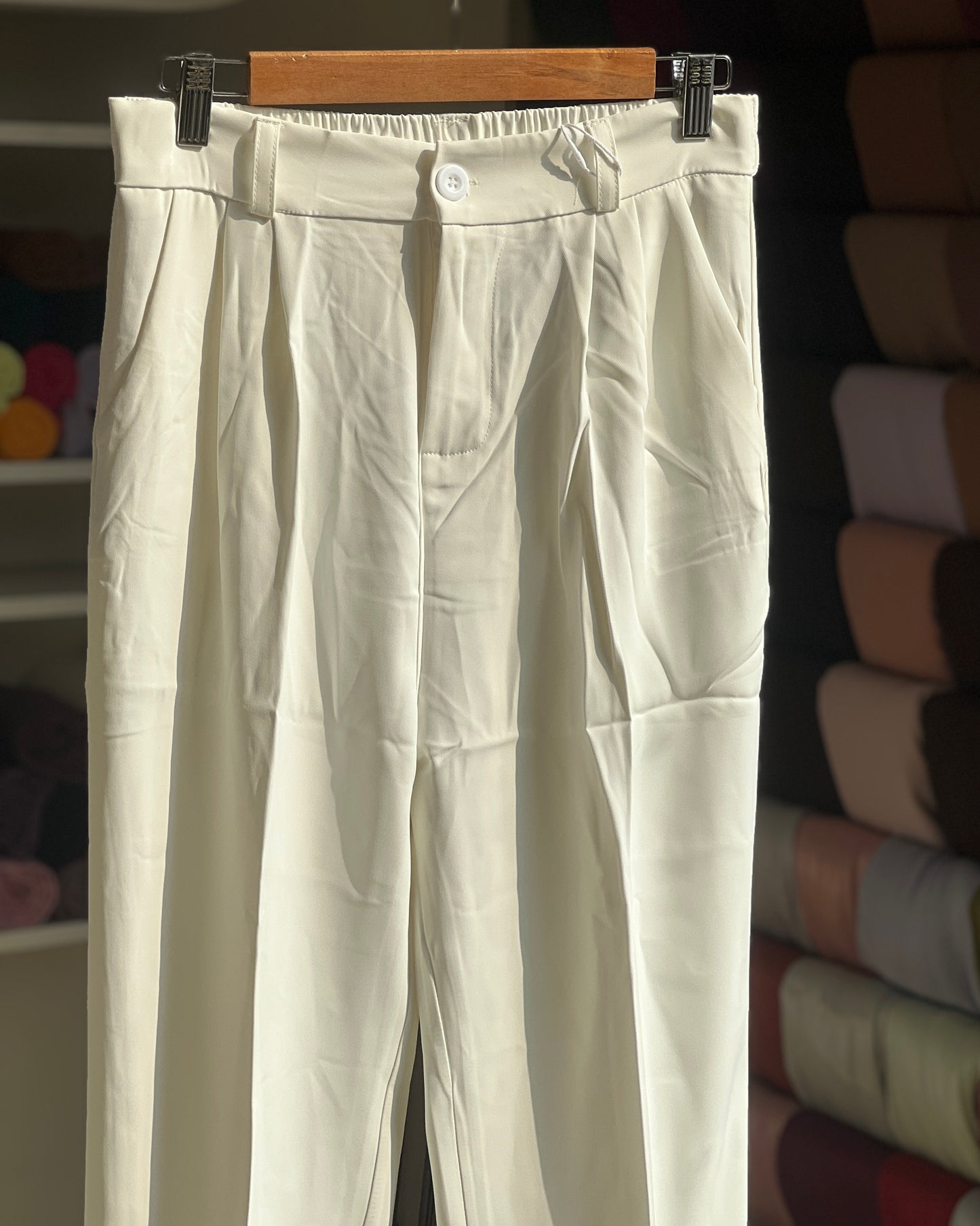 Korean momfit pants