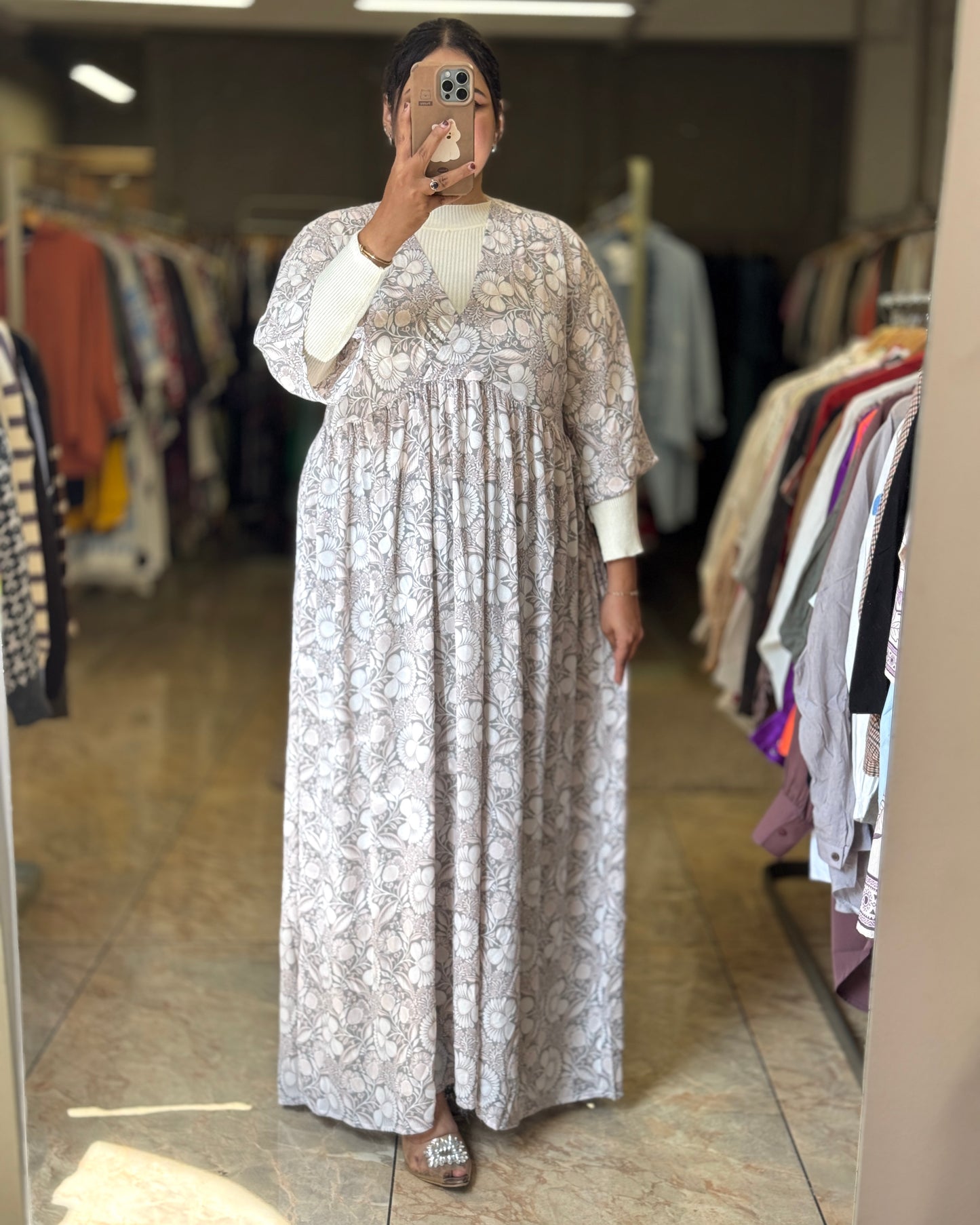 Wild Elegance Maxi Dress (with inner)